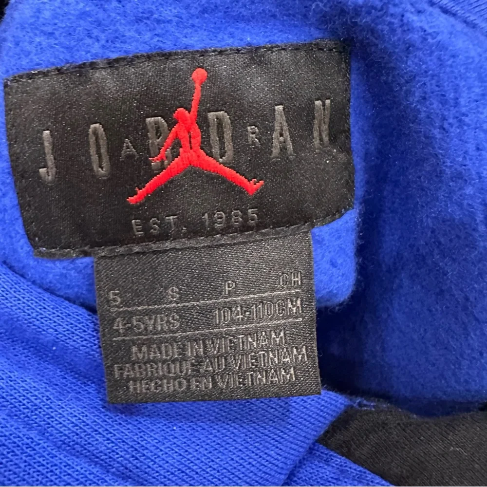 Boy’s Royal Blue Nike Air Sweatshirt Hoodie